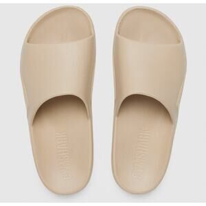 Gymshark Unisex Rest Day Slice Sandals Color Toasted Brown Mens Size 7 Womens 8